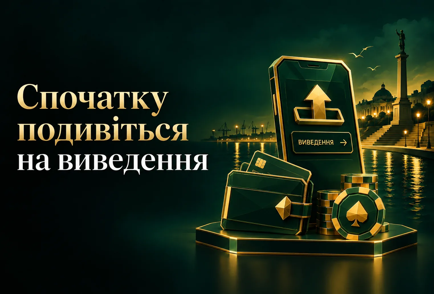 Спочатку подивіться на виведення